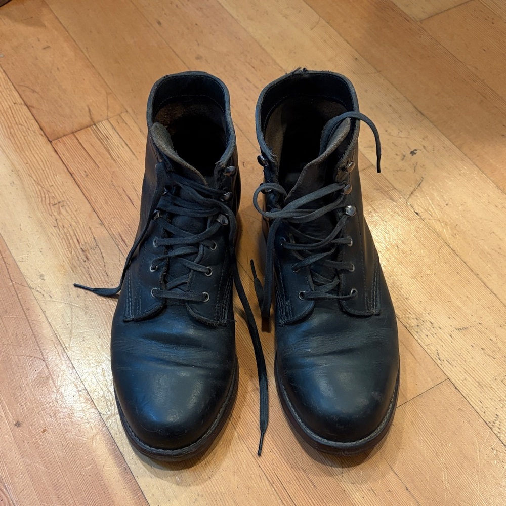 Wolverine 1000 Mile Black Leather Women's Lace Up Boots
